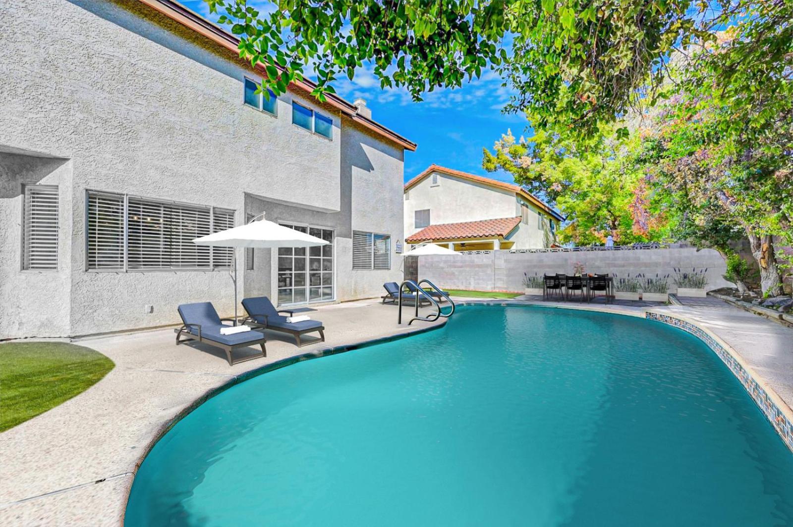 Bright Fun Spacious Home With Pool Las Vegas Eksteriør billede